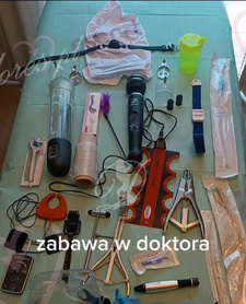 Dominująca fetyszystka z zabawkami