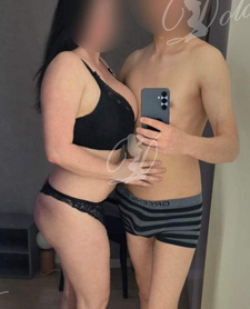 Duet faset z kobieta